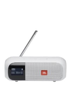 JBL Tuner 2 Portable DAB/FM Radio White