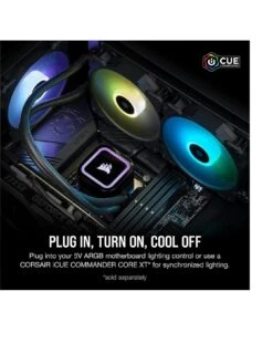 H100X RGB Liquid Cooler -NARA Computer Shop VPATV SQ4 0000000004 BLACK SLd