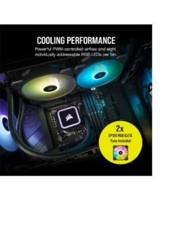 H100X RGB Liquid Cooler -NARA Computer Shop VPATV SQ5 0000000004 BLACK SLd1