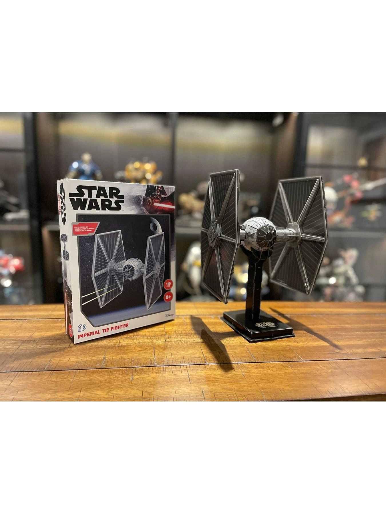 University Games Star Wars Imperial TIE Fighter 3D Puzzle 6 University Games Star Wars Imperial TIE Fighter 3D Puzzle - Image 4