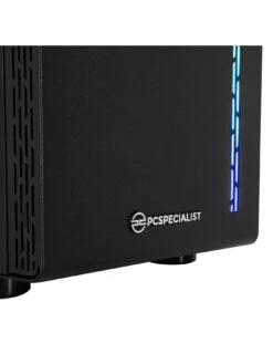 PCSpecialist Fusion A6 Gaming Desktop - Radeon RX 6500 XT, AMD Ryzen 5, 16GB RAM, 1TB SSD -NARA Computer Shop VPPX1 SQ4 0000000004 BLACK SLd