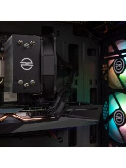 PCSpecialist Fusion R60 Gaming Desktop Bundle - RTX 4060, AMD Ryzen 5, 16GB RAM, 1TB SSD With 23.8in MSI Monitor, Keyboard & Mouse -NARA Computer Shop VPPX2 SQ4 0000000004 BLACK SLd