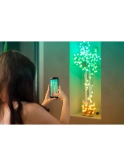 Twinkly Candies 200L 7MM Star Shape RGB Lens Light String, 6cm Lamp Spacing, BT+WiFi, IP20 - USB-C Powered -NARA Computer Shop VPRWF SQ3 0000000029 MULTI SLd1