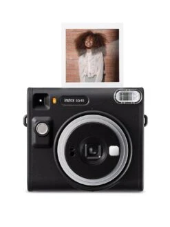 Fujifilm Instax Square SQ40 Instant Camera - Black