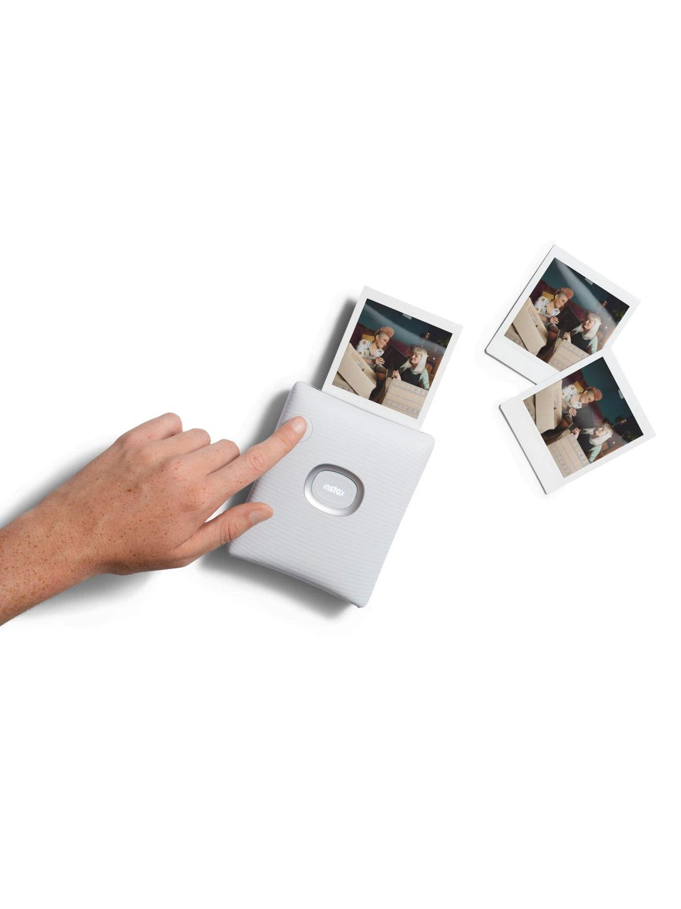 Fujifilm Instax Square Link Wireless Smartphone Photo Printer(20 Shots) - White 7 Fujifilm Instax Square Link Wireless Smartphone Photo Printer(20 Shots) - White - Image 5