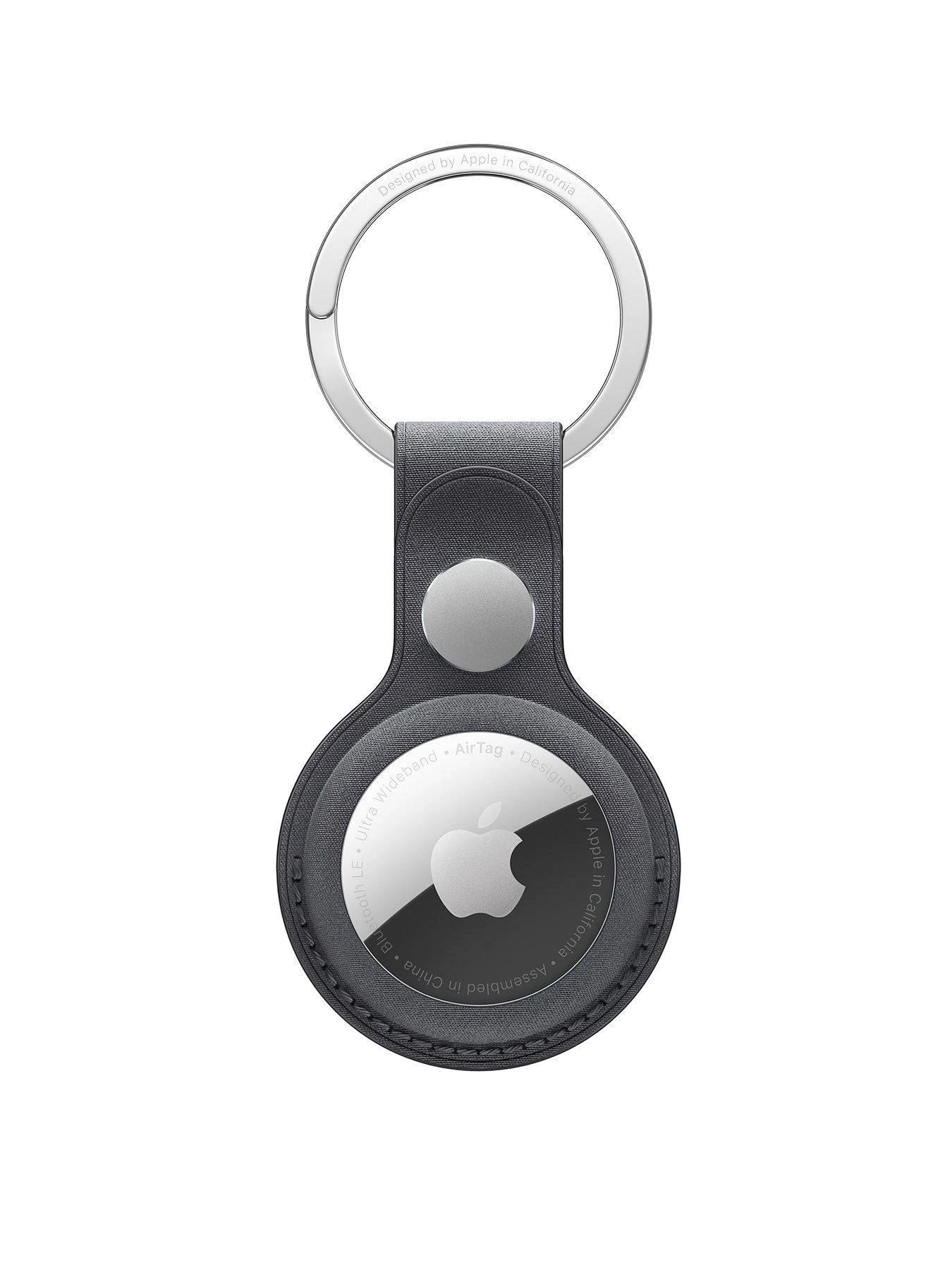 Apple AirTag FineWoven Key Ring - Black (AirTag Not Included) 3 Apple AirTag FineWoven Key Ring - Black (AirTag Not Included)