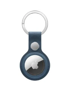 Apple AirTag FineWoven Key Ring - Pacific Blue (AirTag Not Included)
