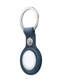 Apple AirTag FineWoven Key Ring - Pacific Blue (AirTag Not Included) -NARA Computer Shop VPYTE SQ3 0000000020 BLUE SLd1