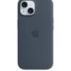 Apple IPhone 15 Silicone Case With MagSafe - Storm Blue -NARA Computer Shop VPYV1 SQ1 0000000020 BLUE SLf