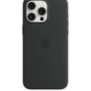 Apple IPhone 15 Pro Max Silicone Case With MagSafe - Black -NARA Computer Shop VPYV6 SQ1 0000000004 BLACK SLf