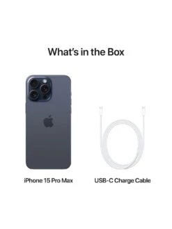 Apple IPhone 15 Pro Max, 256Gb - Blue Titanium -NARA Computer Shop VPZ1B SQ7 0000000020 BLUE SLd3