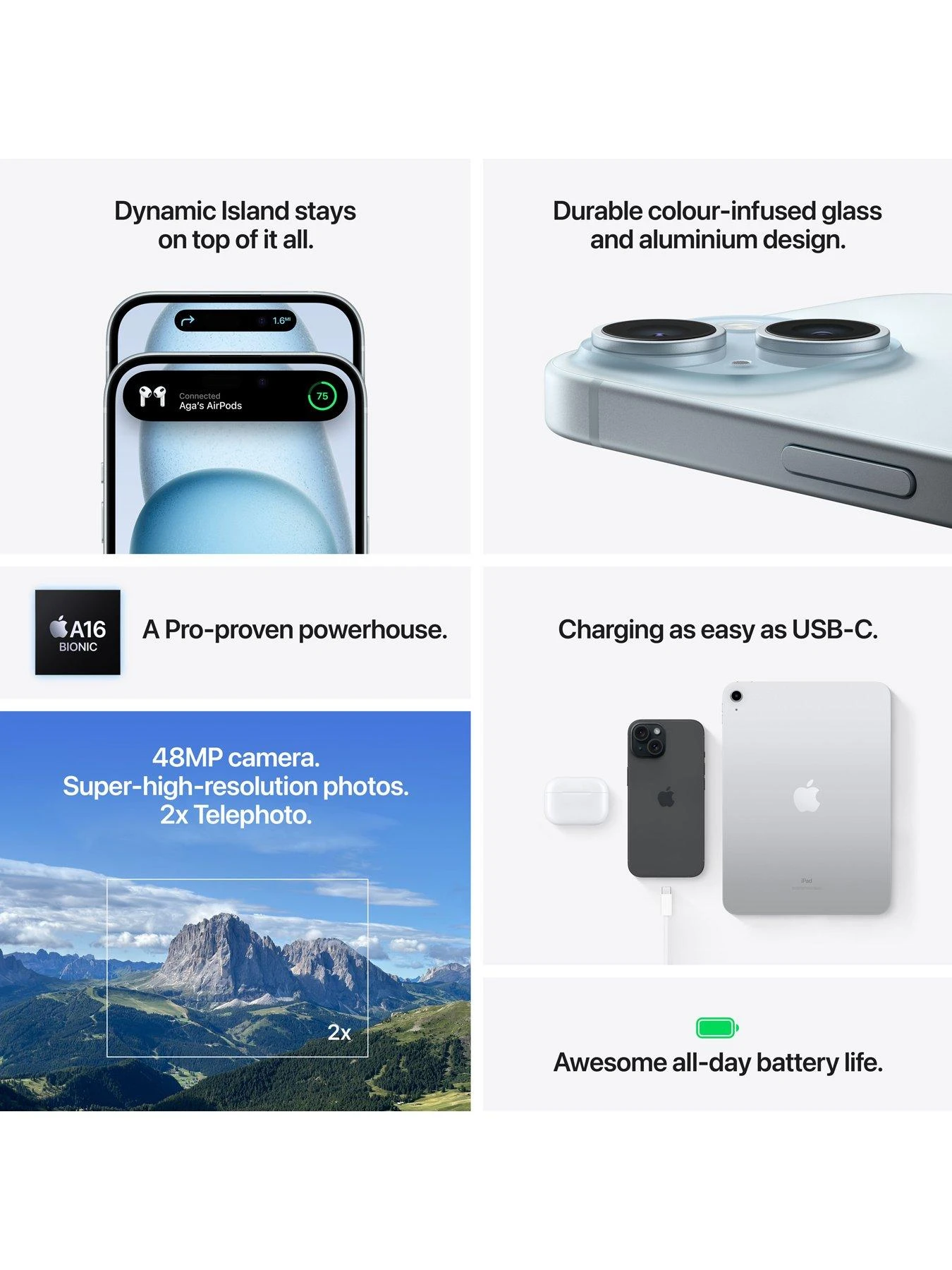 Apple IPhone 15, 256Gb - Pink 8 Apple IPhone 15, 256Gb - Pink - Image 6