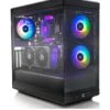 Stormforce Prism Gaming Desktop - RTX 4070 Ti, Intel Core I7, 32GB RAM, 1TB SSD -NARA Computer Shop VQ09S SQ1 0000000004 BLACK SLf