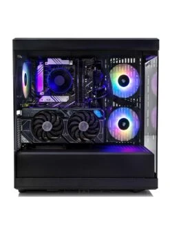 Stormforce Prism Gaming Desktop - RTX 4070 Ti, Intel Core I7, 32GB RAM, 1TB SSD -NARA Computer Shop VQ09S SQ2 0000000004 BLACK SLb