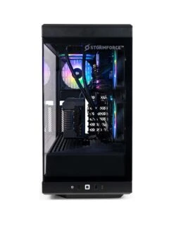 Stormforce Prism Gaming Desktop - RTX 4070 Ti, Intel Core I7, 32GB RAM, 1TB SSD -NARA Computer Shop VQ09S SQ3 0000000004 BLACK SLa