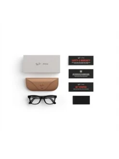 Ray-Ban | Meta Wayfarer (Standard) Smart Glasses - Shiny Black, Clear -NARA Computer Shop VQ2VF SQ4 0000000099 N A SLd