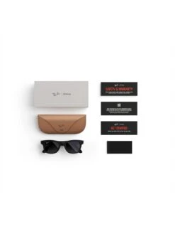 Ray-Ban | Meta Wayfarer (Standard) Smart Glasses - Matte Black, Polarised Gradient Graphite -NARA Computer Shop VQ2VI SQ4 0000000099 N A SLd