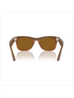Ray-Ban | Meta Wayfarer (Standard) Smart Glasses - Shiny Caramel Transparent, Polarised Brown -NARA Computer Shop VQ2VM SQ5 0000000099 N A SLd1
