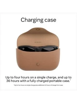 Ray-Ban | Meta Wayfarer (Standard) Smart Glasses - Shiny Caramel Transparent, Polarised Brown -NARA Computer Shop VQ2VM SQ7 0000000099 N A SLd3