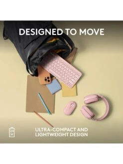 Logitech Pebble Mouse 2 M350s Slim Bluetooth Wireless Mouse, Lightweight, Quiet Clicks - Rose -NARA Computer Shop VQ3D7 SQ7 0000000063 PINK SLd3