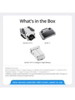 DJI Mini 4 Pro (RC-N2) -NARA Computer Shop VQNUL SQ2 0000000004 BLACK SLd