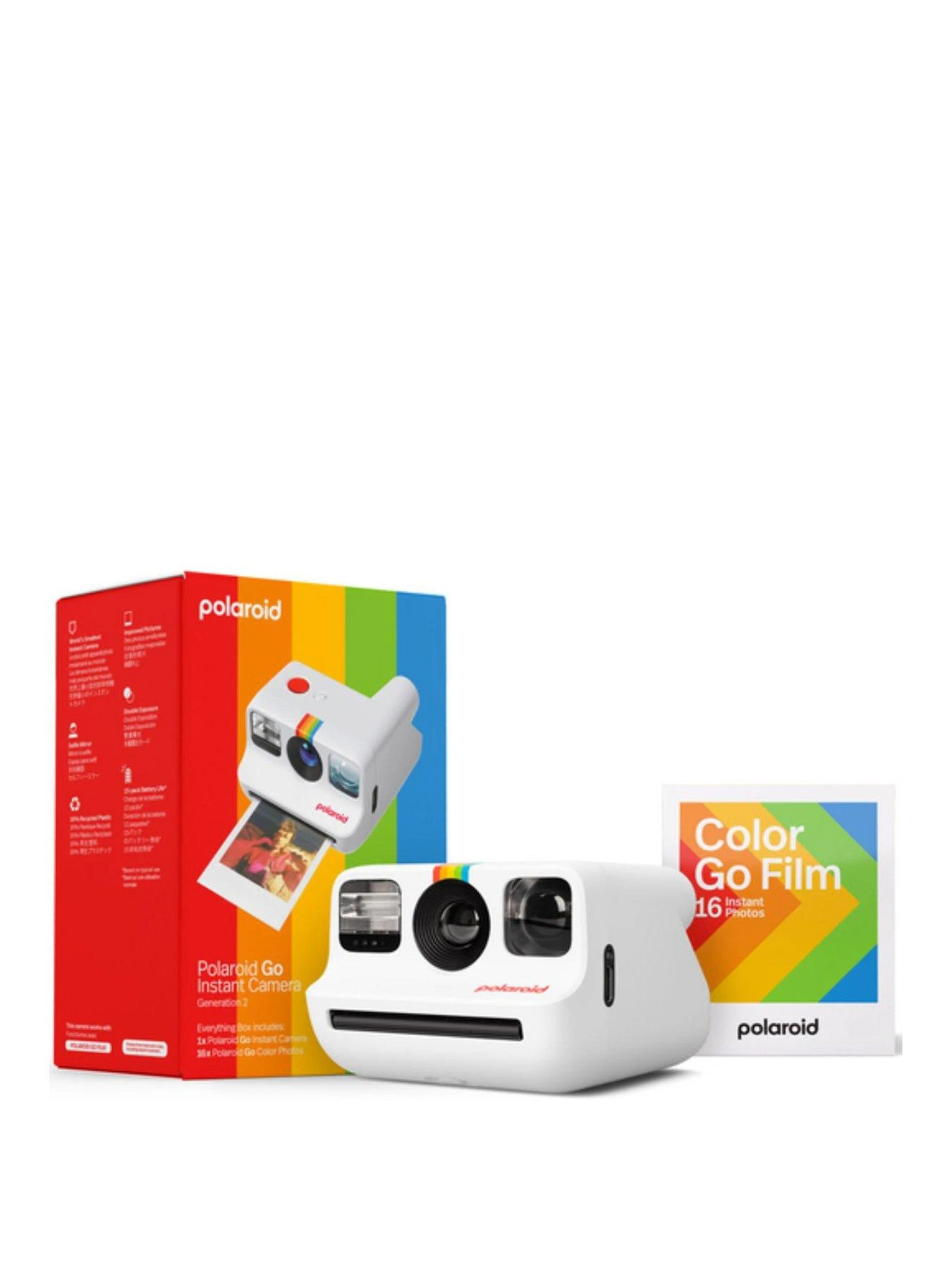 Polaroid Go Gen 2 EB White 3 Polaroid Go Gen 2 EB White