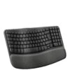 Logitech Wave Ergonomic Keys - Graphite -NARA Computer Shop VQYFV SQ1 0000000527 GRAPHITE SLf