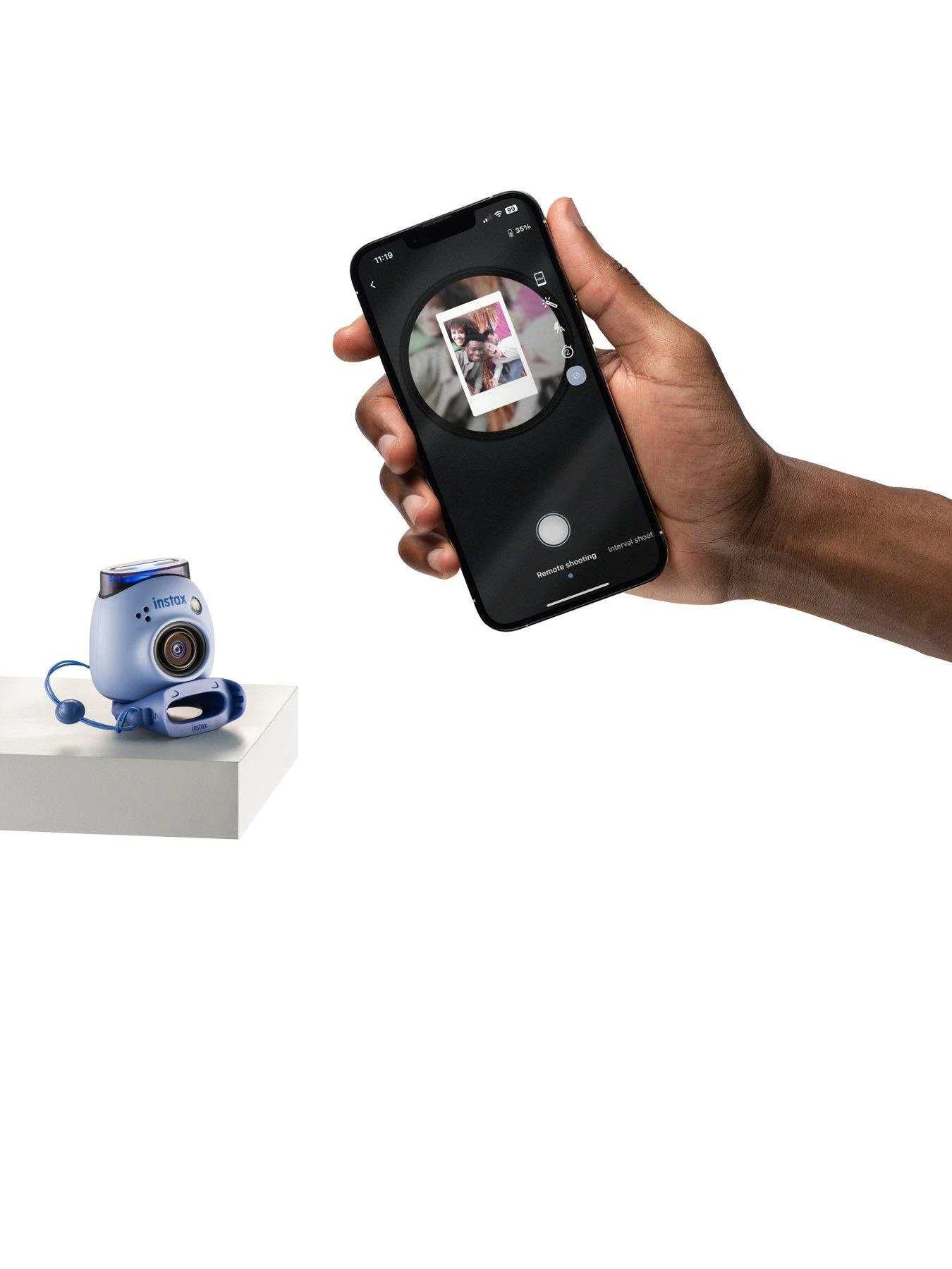 Fujifilm Instax PAL Digital Camera - Lavender Blue 9 Fujifilm Instax PAL Digital Camera - Lavender Blue - Image 7