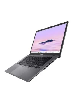 Asus Chromebook Plus CX34, Intel Core I3, 8GB RAM 256GB SSD, 14in Laptop – Grey -NARA Computer Shop VR9HG SQ6 0000000005 GREY SLd2