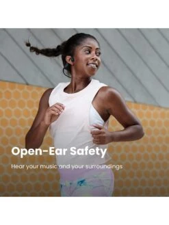 Shokz OpenRun Mini Bone Conduction Wireless Headphones -NARA Computer Shop VRGA6 SQ4 0000000004 BLACK SLd
