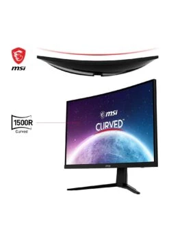 MSI G2422C 24 Inch, Full HD, 180Hz, AMD Freesync Premium, Curved Gaming Monitor -NARA Computer Shop VRL29 SQ3 0000000004 BLACK SLa