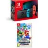 Nintendo Switch Neon Console & Super Mario Bros. Wonder -NARA Computer Shop VRRJI SQ1 0000012278 NEON RED BLUE SLf