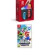 Nintendo Switch OLED Neon Blue/Neon Red Console & Super Mario Bros. Wonder