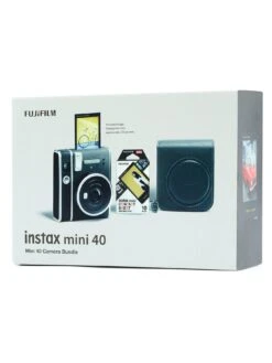 Fujifilm Instax Instax Mini 40 Instant Camera With 10 Shot Contact Sheet Deco Film And Case - Black 15 Fujifilm Instax Instax Mini 40 Instant Camera With 10 Shot Contact Sheet Deco Film And Case - Black -NARA Computer Shop VRRJO SQ7 0000000004 BLACK SLd3