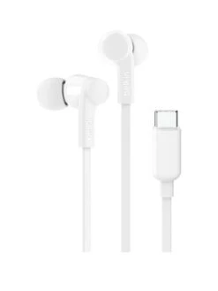 Belkin SOUNDFORM - Headphones With USB-C Connector, White