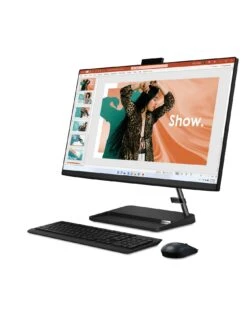 Lenovo IdeaCentre All-in-One, Intel Core I5, 16GB RAM 1TB SSD, 27in Desktop -NARA Computer Shop VRUCQ SQ7 0000000004 BLACK SLd3