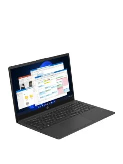 HP 15-fc0018na, AMD Ryzen 3, 4GB RAM 128GB SSD, 15in Laptop - Black With Microsoft M365 Personal (1 Year) & Norton 360 Deluxe 3 Device 1 Year Included -NARA Computer Shop VRWBM SQ3 0000000004 BLACK SLa