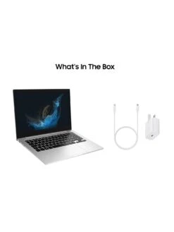 Samsung Galaxy Book2 Go 5G 14-in, Snapdragon 7c+ Gen 3 Processor, 4GB RAM, 128GB Storage -NARA Computer Shop VRX7G SQ7 0000000035 SILVER SLd3