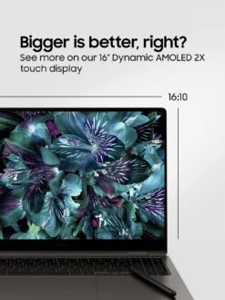 Samsung Galaxy Book3 Pro 360 Wi-Fi 16-in, Intel® Core™ I5-1340P Processor, 8GB RAM, 256GB Storage - Graphite -NARA Computer Shop VRX7H SQ5 0000000004 BLACK SLd1