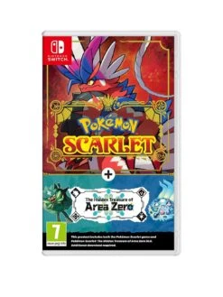 Nintendo Switch Pokemon Scarlet +The Hidden Treasure Of Area Zero DLC