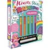 Hearts, Stars, Rainbows Colouring Book & Pen Set