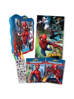 Spiderman Marvel Spider-Man: 5-in-1Book Tin -NARA Computer Shop VS2OO SQ3 0000000099 N A SLd