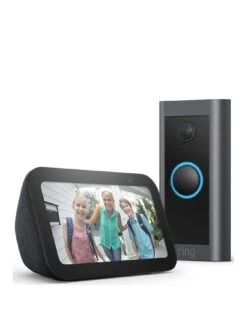 RING Wired Video Doorbell With Amazon Echo Show 5