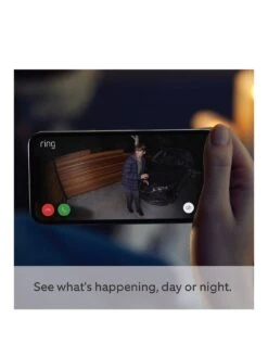 RING Spotlight Camera Battery Plus -NARA Computer Shop VS6FM SQ3 0000000004 BLACK SLa