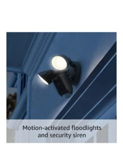 RING Floodlight Cam Wired Plus -NARA Computer Shop VS6FN SQ3 0000000004 BLACK SLa