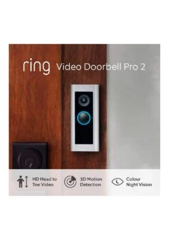 RING Video Doorbell Pro 2 Plugin -NARA Computer Shop VS6G2 SQ3 0000000035 SILVER SLa
