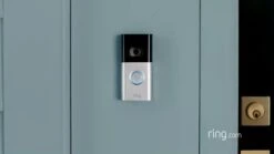 RING Video Doorbell (2nd Gen) -NARA Computer Shop VS6GD SQ8 0000000004 BLACK DVvL