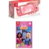Nintendo Switch Lite Nintendo Switch Lite (Coral) & Barbie DreamHouse Adventures -NARA Computer Shop VS8FN SQ1 0000000054 CORAL SLf
