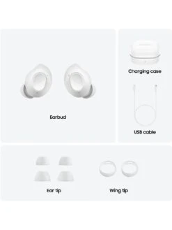 Samsung Galaxy Buds FE – White - True Wireless Earphones 15 Samsung Galaxy Buds FE – White - True Wireless Earphones -NARA Computer Shop VS8RS SQ7 0000000013 WHITE SLd3