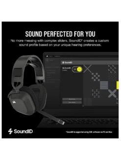 CORSAIR CORSAIR HS80 MAX W/L HEADSET STEEL GRAY -NARA Computer Shop VSHWF SQ7 0000000088 NO COLOR SLd3